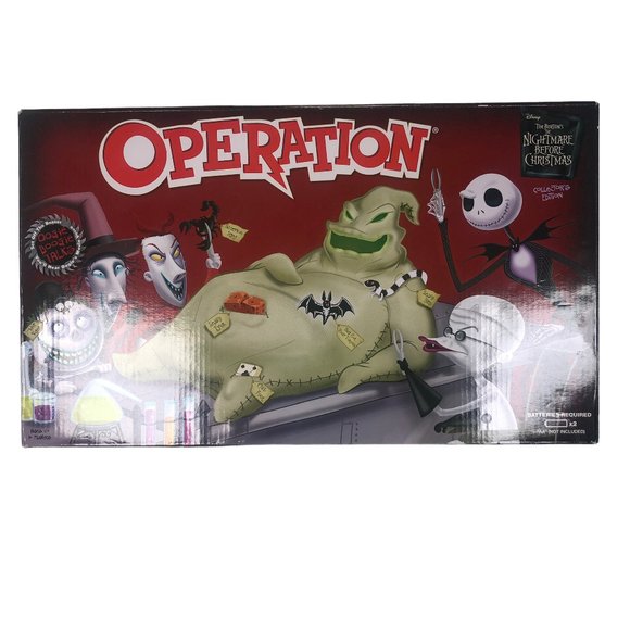 Hasbro Toys The Nightmare Before Christmas Operation Game Collector